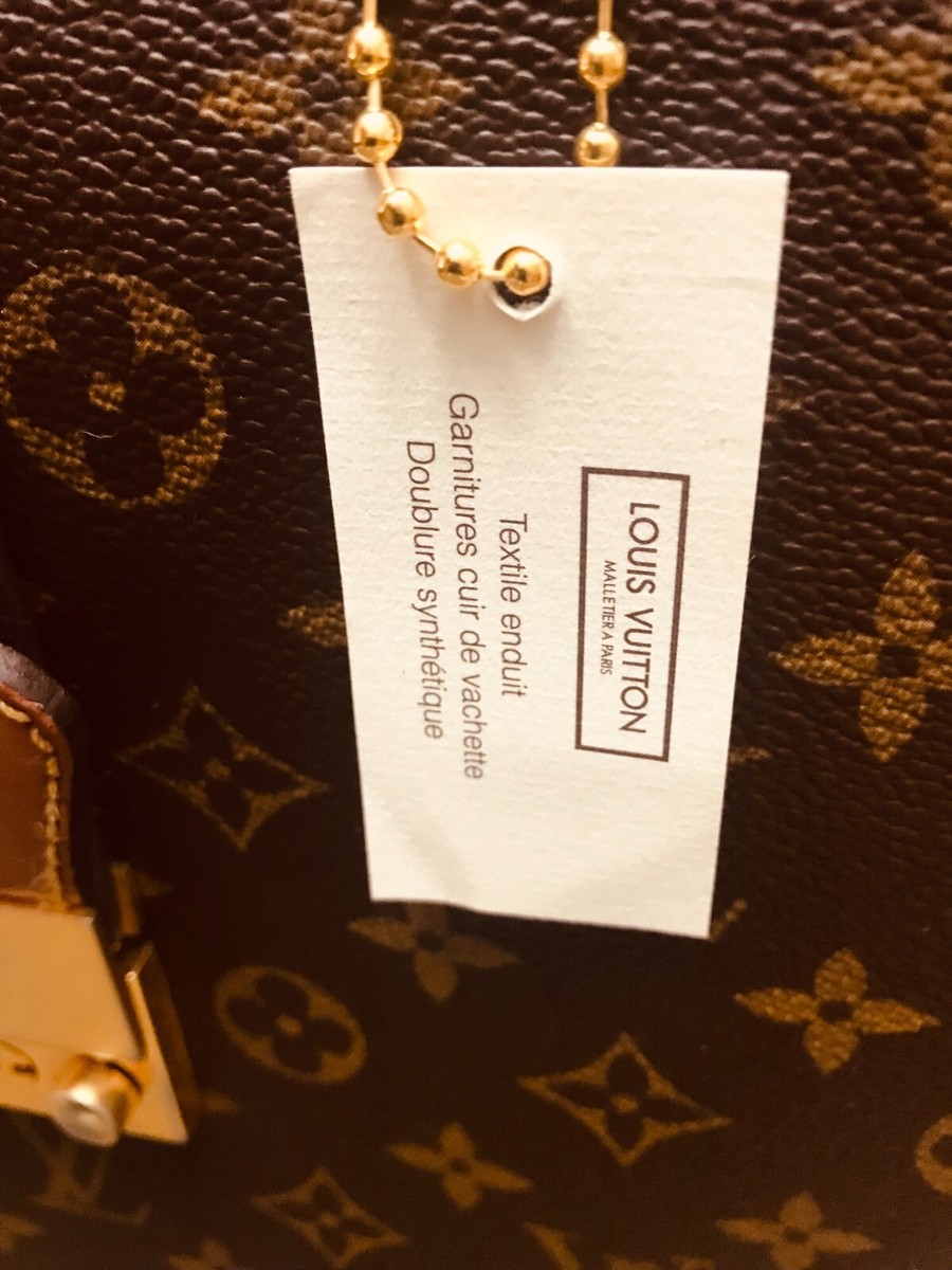 LOUIS VUITTON Serviette Fermoir Monogram Briefcase / Doctor Bag