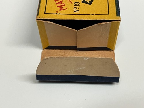original 1956 MATCHBOX 19A MG SPORTS CAR in Original B2 MOKO Style Box ~ RARE!! - Picture 9 of 9