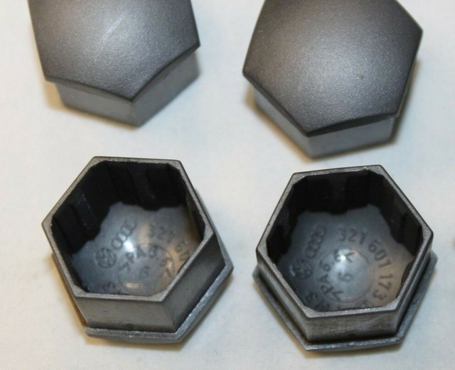 Genuine Wheel Nut Covers for SKODA OCTAVIA SUPERB 17mm Bolt Locking