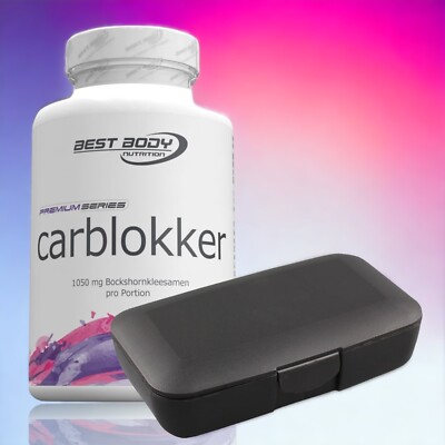 Best Body Nutrition Carblokker 100 Kapseln + Pillenbox 197,10 /kg