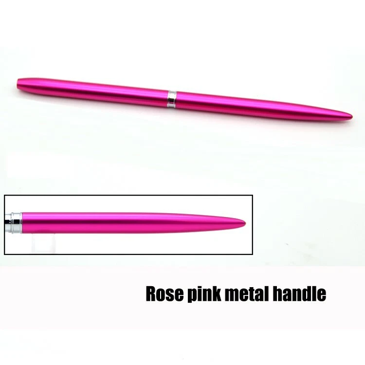 Kolinsky Acrylic Nail Brush Quality Metal Handle With Cap Size 6 to 20 (CRIMPED) - Image 3 of 4