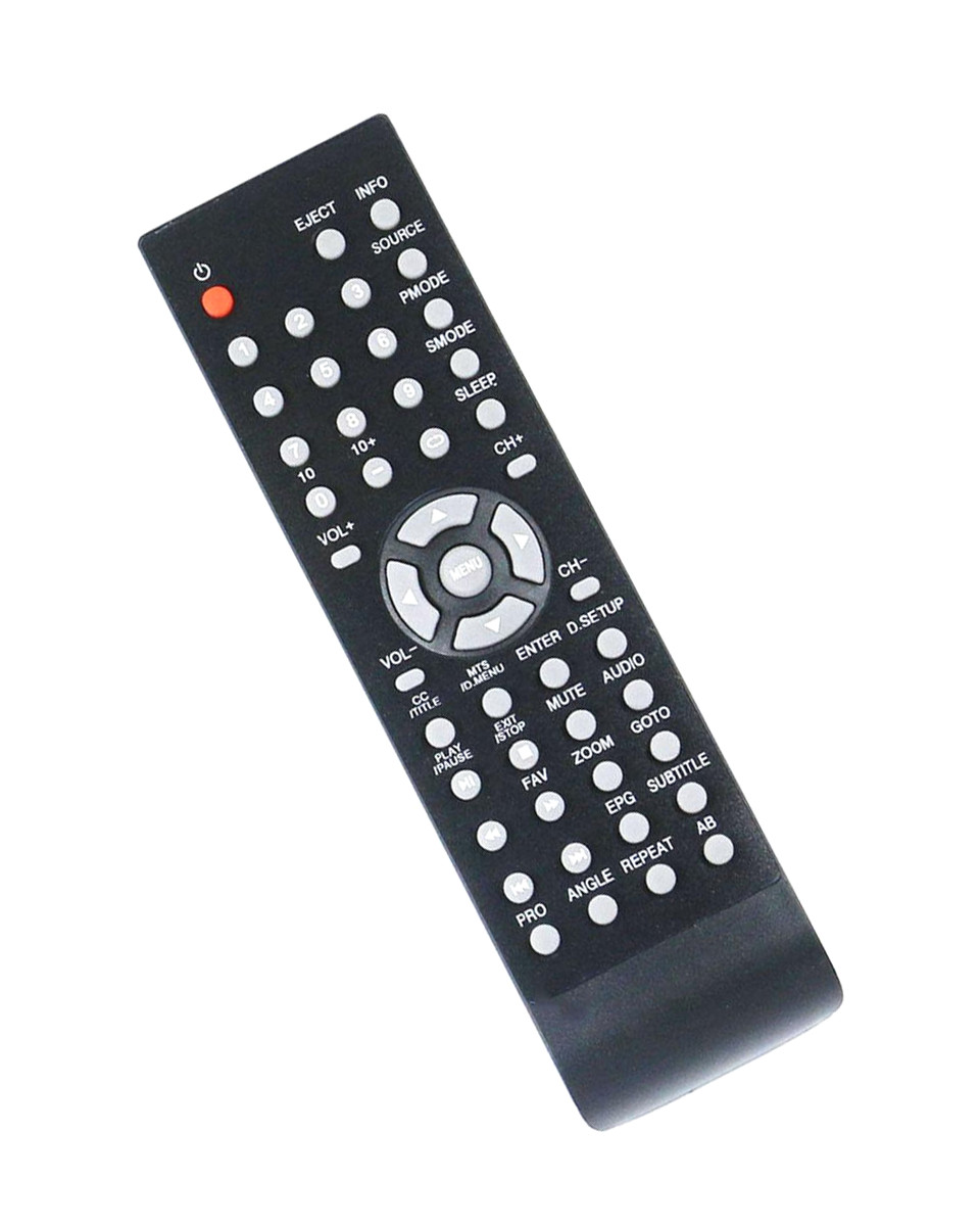 Replaced Remote Control for Curtis Proscan TV/DVD Combo PLCD