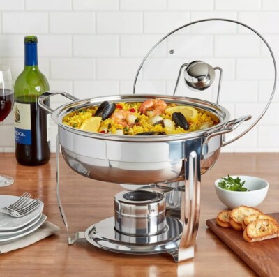 Denmark runder Edelstahl Chafing Dish, 3,7 l