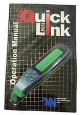 Wizcom Quicklink Pen Handheld Scanner Reader - Tested / Working.
