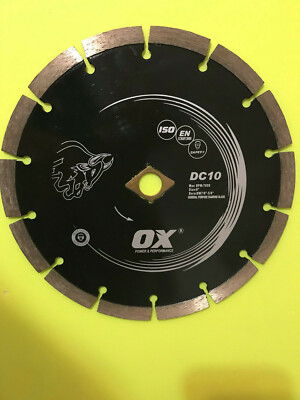 OX-DC10-8 Segmented 8'' Diamond Blade 5/8