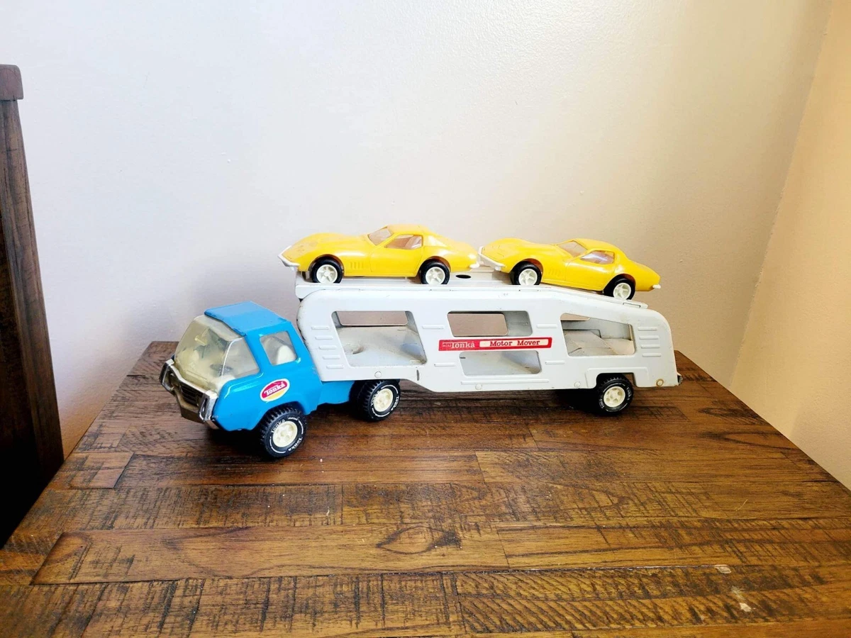 BLUE RIBBON CAR CARRIER TRUCK 4cars 36 手押し車 | colcuidar.com