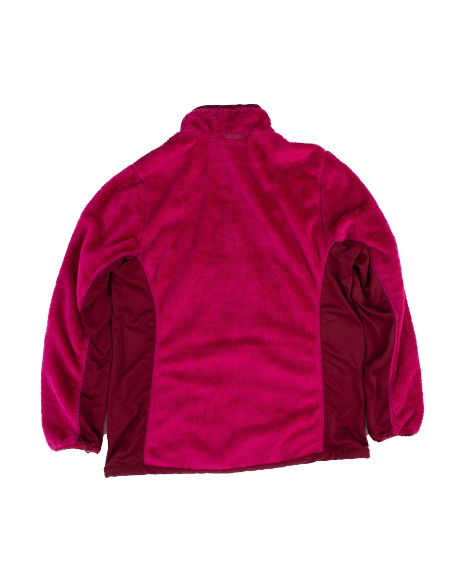 Ladies Jack Wolfskin Outdoor Zip Up Teddy Fleece Jumper Size XL