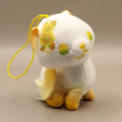 Sunflower Himawari Hana Neko Flower Cat Plush Mascot Capsule Toy