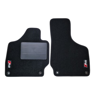 Fußmatten Set Autoteppiche für Audi TT (8J) 2006 2014, Rand Schwarz und 2 RS ...