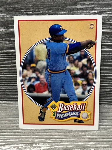 1991 Upper Deck Hank Aaron Heroes #25 of 27 Vintage MLB Card
