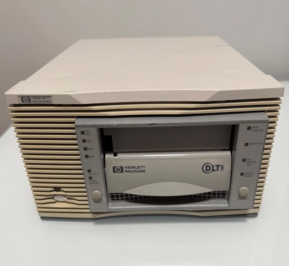 HP DLT Tape C6378-69001 C6378A SCSI External Drive - Image 2 of 4
