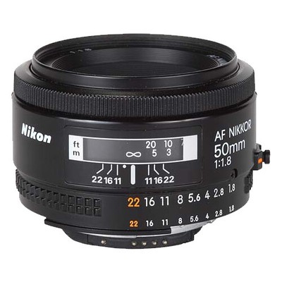 Nikon AF 50mm f/ 1.8D - Video Kit + LED KIt - 64GB Accessory 