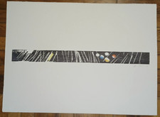 Hans Hartung : Gravure bois gravé originale signée et numérotée au crayon.
