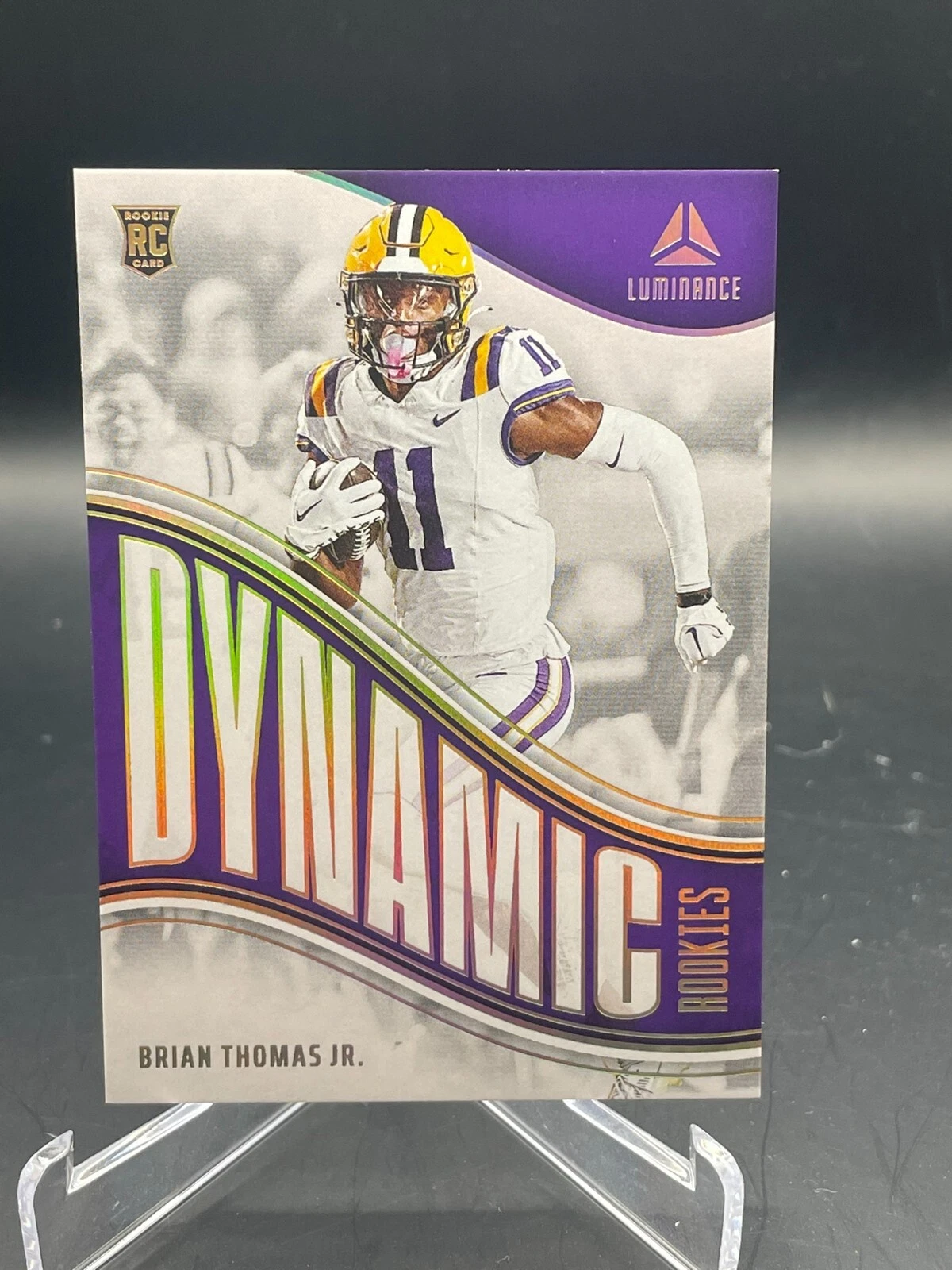 Brian Thomas Panini Luminance Dynamic Rookies #DRBTJ Base