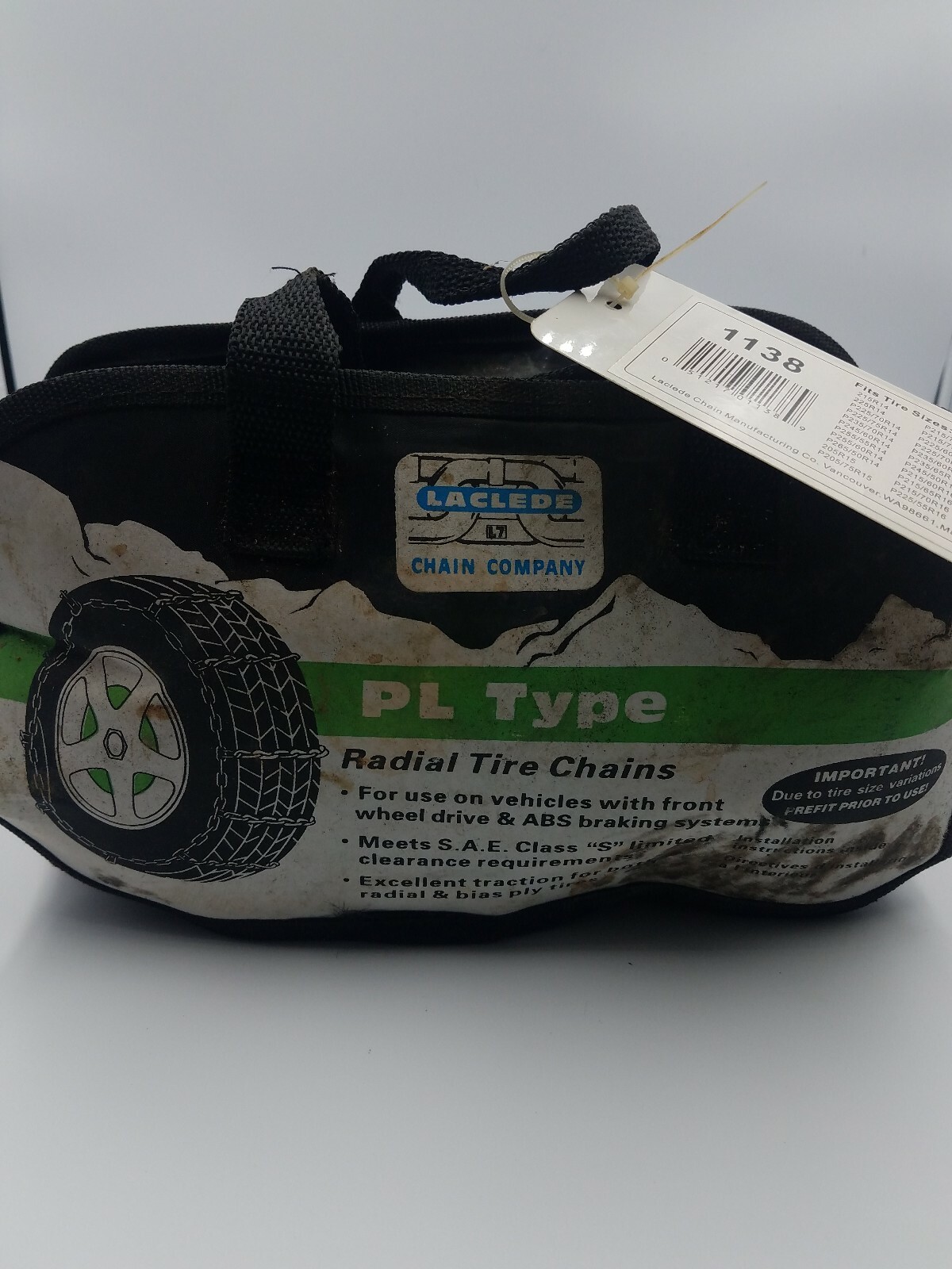 K432c Laclede PL Type Snow Traction Tire Chains 1138 14"16" See List Below for sale online eBay