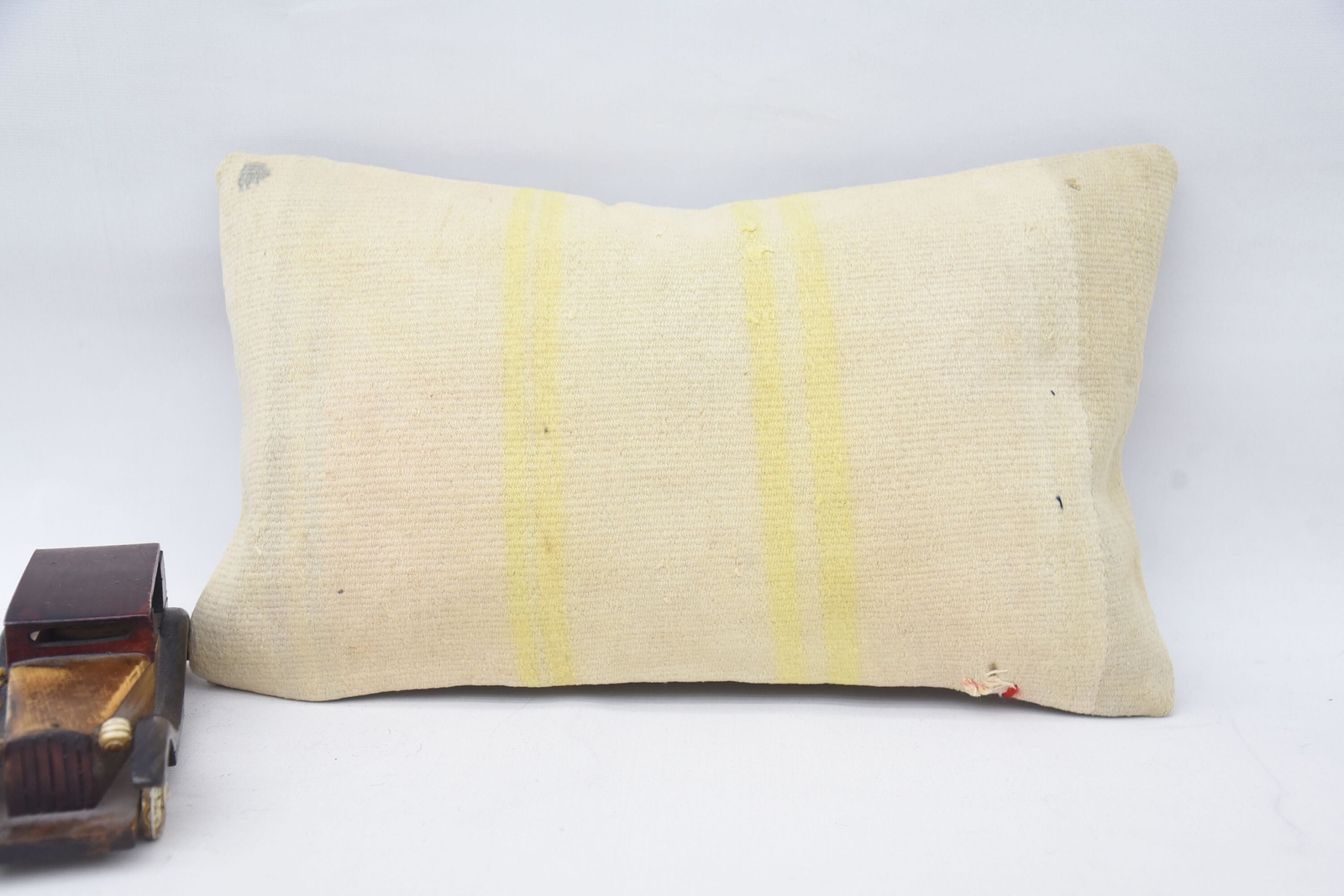 Almohada beige Kilim de 12