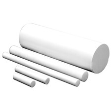 1 x Wear, High Temperature  Corrosion Resistant Boron Nitride Ceramic Rod 100mm