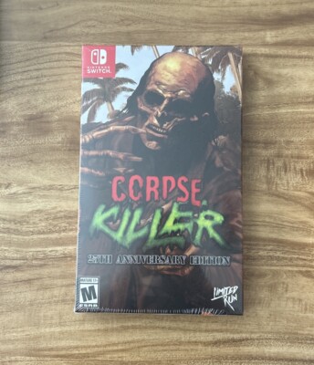 NEW Limited Run Games Corpse Killer 25th Anniversary Edition (Nintendo Switch)