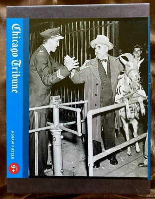 Rare Prototype Sample ~ Chicago Tribune ~ Billy Goat,1945 ~ Jigsaw Puzzle ~ NEW