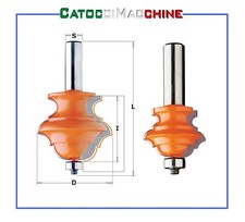 CMT FRESA PER CORNICI 956.802.11 GAMBO 12 MM MULTIPROFILO