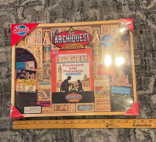 Architecture T.S. Shure Archiquest Wooden Blocks Pharaohs and Pyramids Egypt NIB - Picture 9 of 10