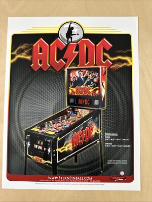 Stern AC/DC Flyer Double Sided | eBay