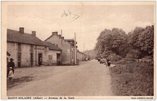 S320 - Cpa 03 Saint Hilaire - Avenue de la Gare