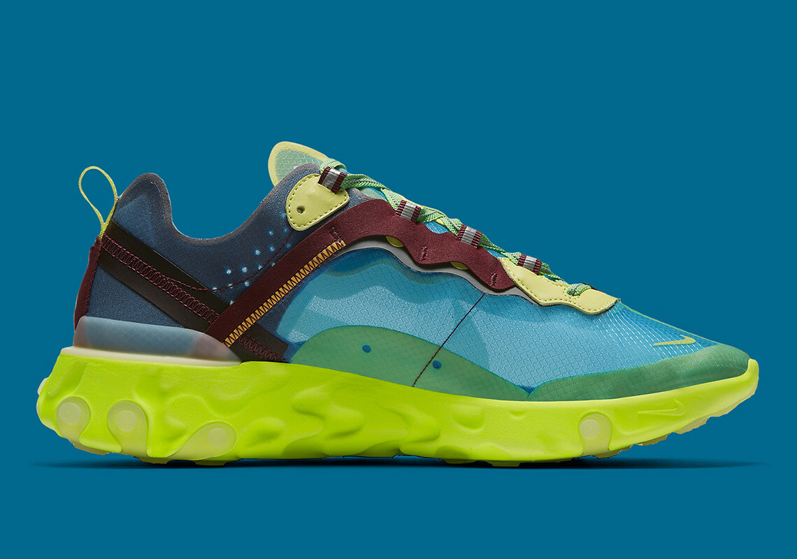 UNDERCOVER x Nike React Element 87 Lakeside Size 13. BQ2718-400