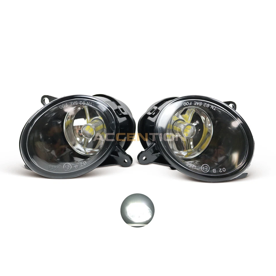 LED Fog Light Fog Lamp For For Audi A6 C5 2003 2004 A6 C5 S6 Quattro 2002-2005 - Image 2 of 4