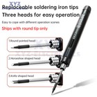 Cordless USB Soldering Iron Kit Type-C Rechargeable Portable Soldering Iron