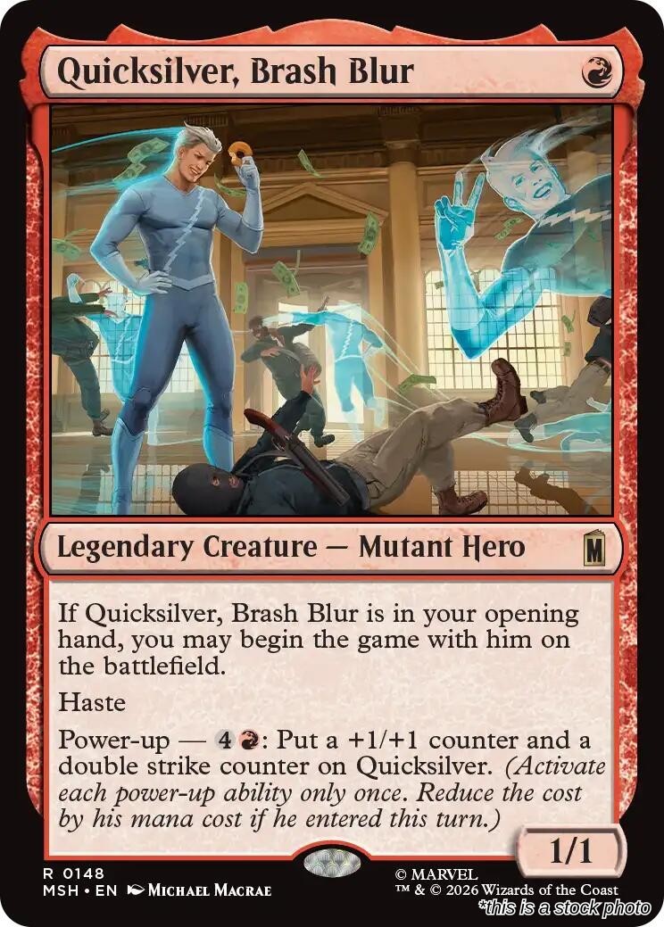 Quicksilver, Brash Blur [MSH - 148] NM