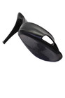 Saint Laurent Womens Leather Open Toe High Heels Sandals Shoes Black Size 5.5 — photo 4
