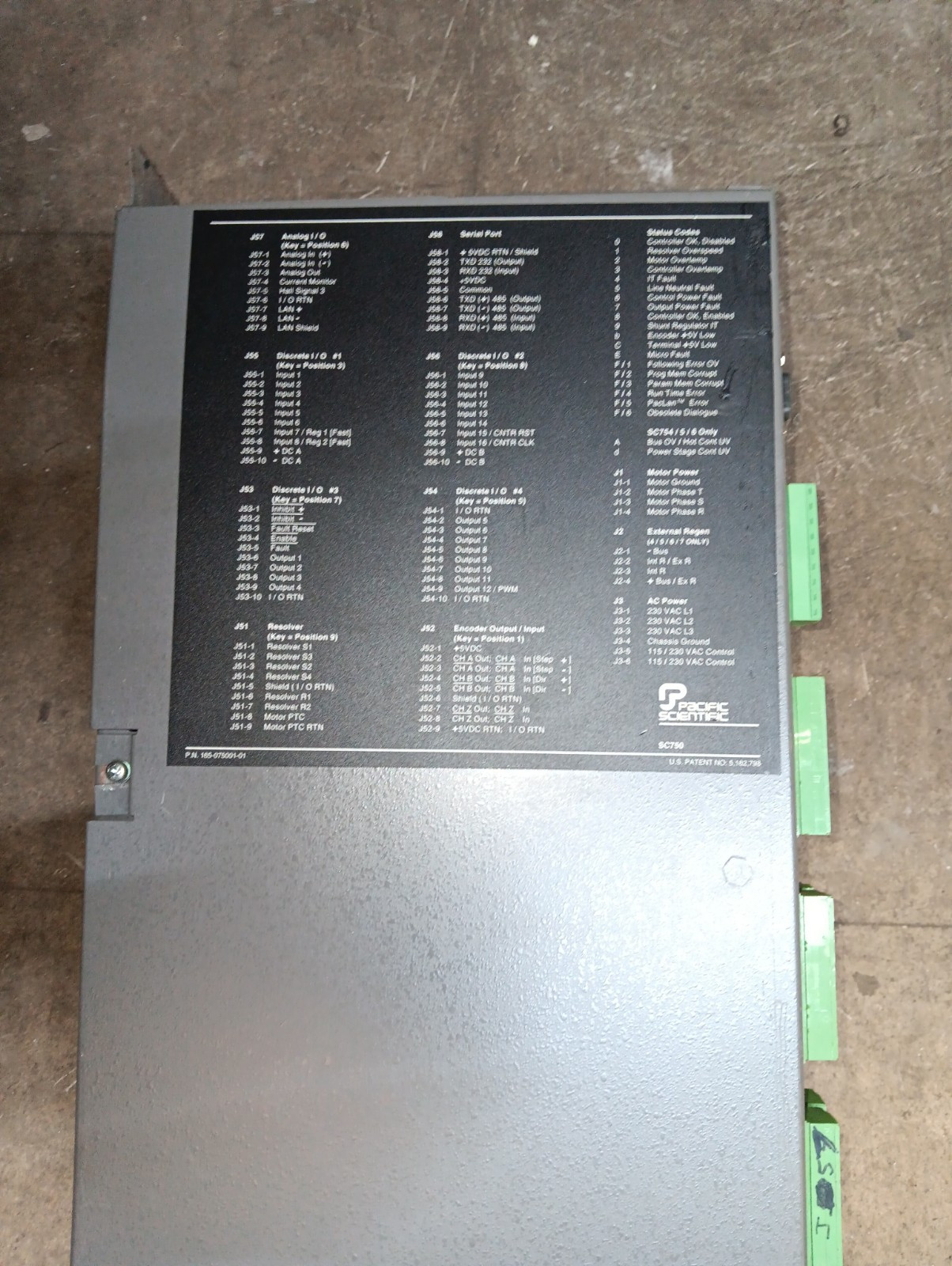 Pacific Scientific Sc750
