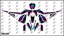 ETM RTR graphics kit decals  THICK AND HIGH GLOSS .....