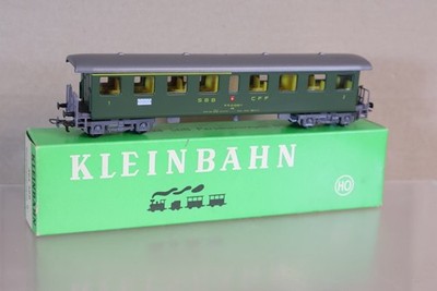 KLEINBAHN 394 SBB CFF 1st 2nd CLASS LOCAL B4 COACH 003-5 MINT BOXED om