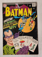 Batman #179 1966 DC Comics 2nd appearance of Riddler in the Silver Age