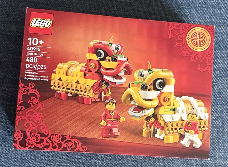 LEGO Spring Festival Lion Dance Limited Edition 40915 GWP