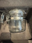 PYREX #7756-B Glass Coffee Pot Percolator 6 Cup Vintage Flameware USA Stove Top