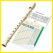 Soprano Recorder Instrument 5 Pack Include 1Pcs German Soprano Recorder,1Pcs ...