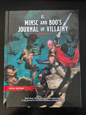 Dungeon Masters Guild D&D 5e Minsc and Boo's Journal of Villainy