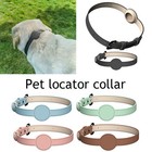 Dog Tracking Collar Airtag Tracker Protective Sleeve Collar Anti-lost Adjustable