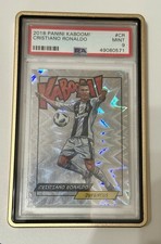 Cristiano Ronaldo 2018 Panini Kaboom Case Hit SSP - PSA 9 - Rare Juventus