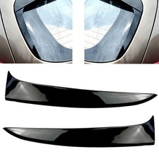 For Kia Sportage R 2011-15 12 13 Black Rear Window Spoiler Side Wing Trim Cover
