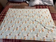 Vintage Homemade Winnie The Pooh Crib-toddler Blanket