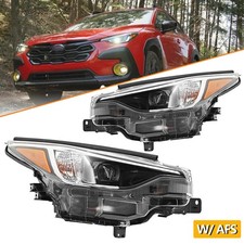 LED Headlight With AFS For 2024-25 Subaru Crosstrek Impreza Driver / Passenger