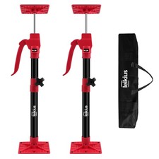 2PK Steel Cabinet Jacks for Installing Cabinets,21.3-45.6" Adjustable 3rd Han...