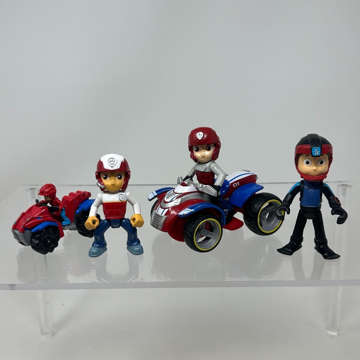 Paw Patrol Lot Figures Ryder ATV Scuba Set of