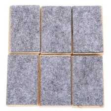 20pcs Wooden Dry Erasers for Blackboard Felt Chalkboard Cleaner for Office Home