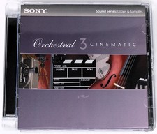 Sony Sound Series Orchestral 3 Cinematic Loops Sound/Sample Library/Sampling CD