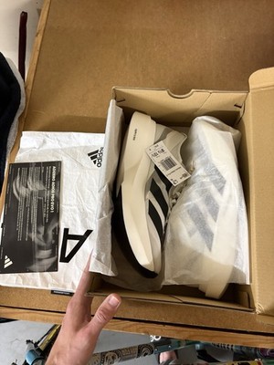 Size 9.5 - adidas Adizero Adios Pro Evo 1 White Black